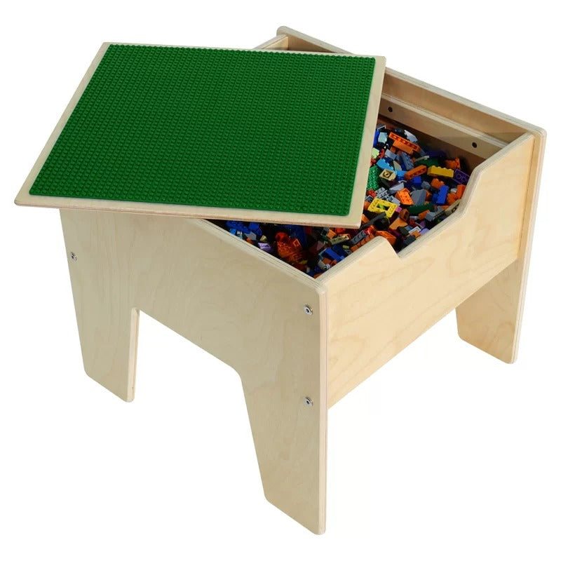 Kids Writing Table: Kids Square Interactive Table and Chair Set