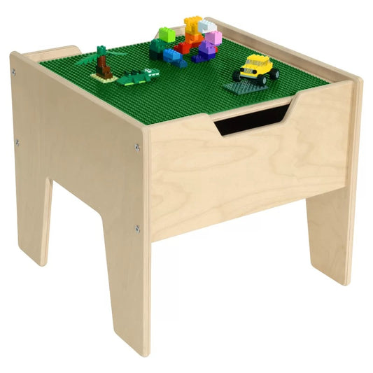 Kids Writing Table: Kids Square Interactive Table and Chair Set