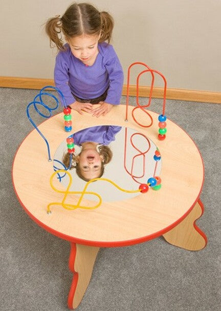 Kids Writing Table: Wavy Legs Kids Round Play / Activity Table