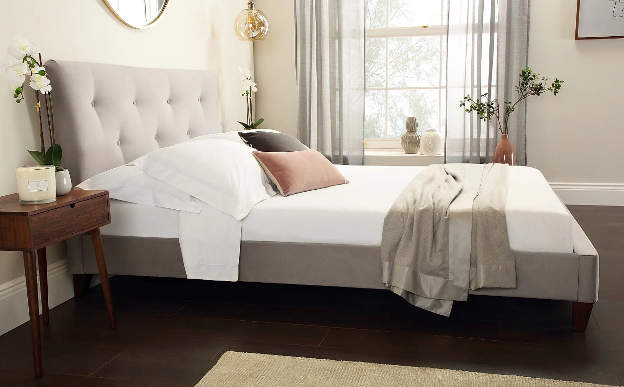 King Size: Berton Mink Velvet Double Bed