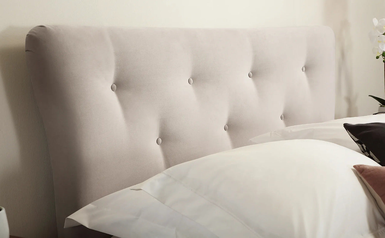 King Size: Berton Mink Velvet Double Bed