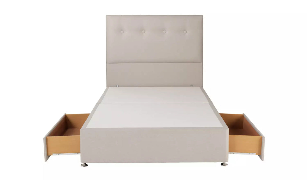 King Size: Natural King Size Divan Bed