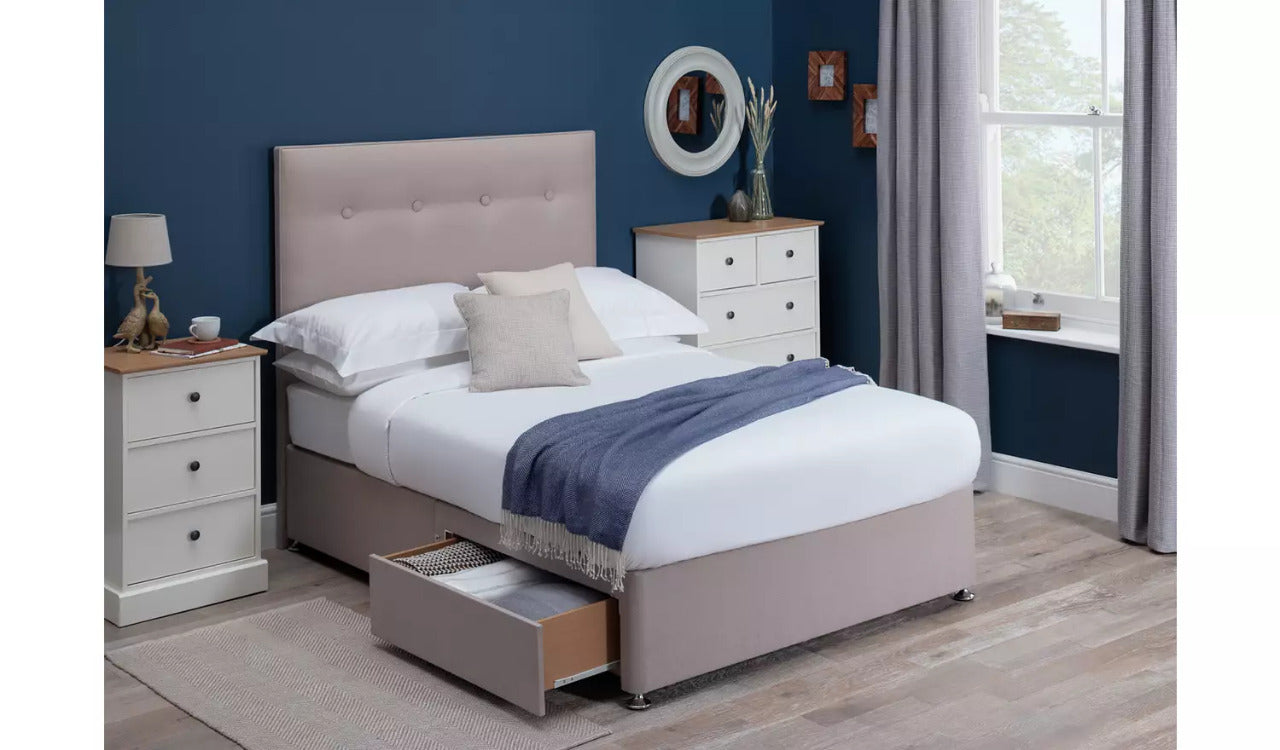 King Size: Natural King Size Divan Bed