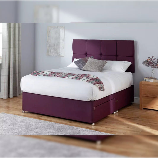 King Size: 2 Drawer King Size Divan Bed