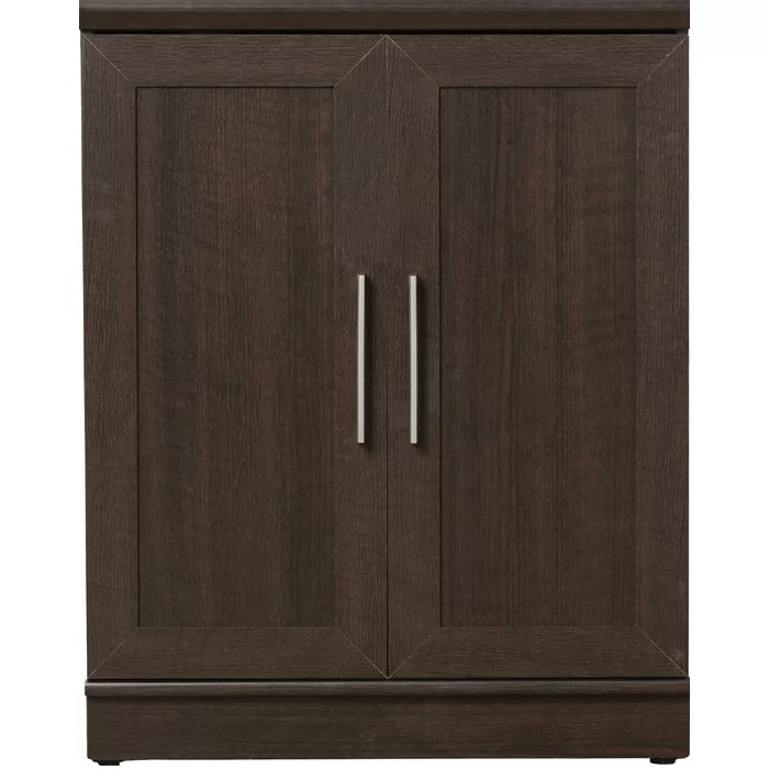 Kitchen Almirah: 37.38'' Tall 2 - Door Accent Cabinet