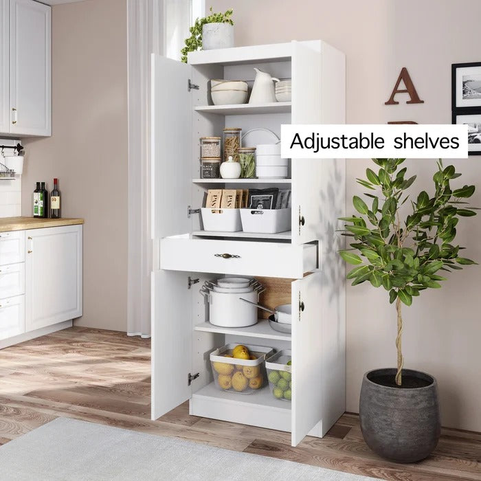 Kitchen Almirah: 5 Shelves 63" Kitchen Pantry