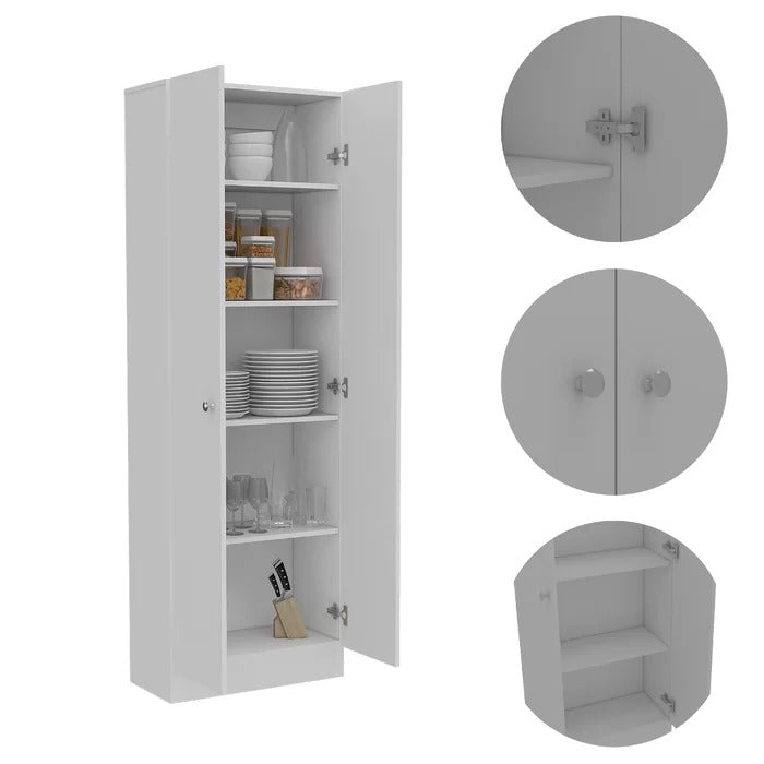 Kitchen Almirah: 5 Shelves 71" Kitchen Pantry