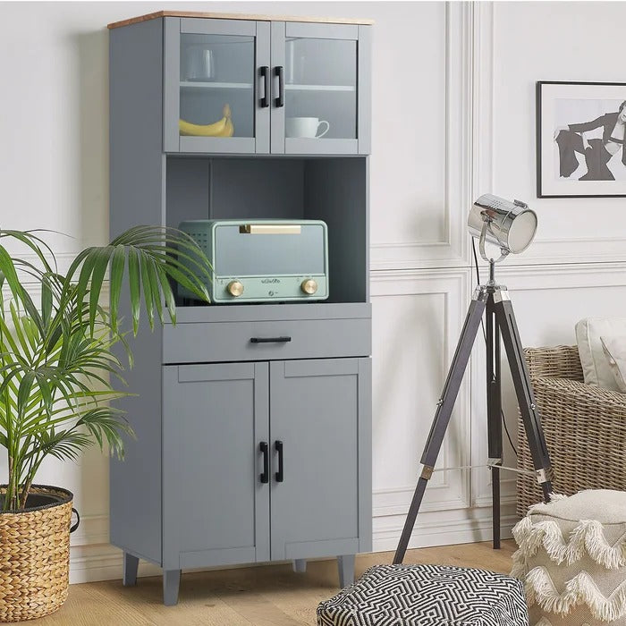 Kitchen Almirah: Kitchen Pantry With 2 Cabinets