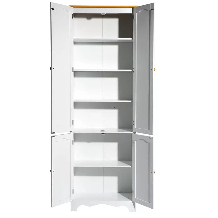 Kitchen Almirah: Manufactured Wood 72" Kitchen Pantry