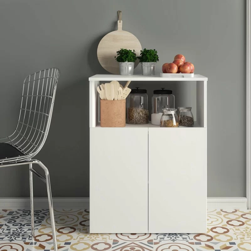 Kitchen Cabinet: 31" Kitchen Pantry White