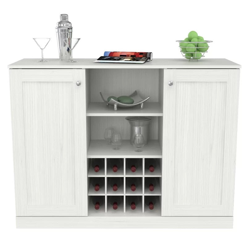 Kitchen Cabinet: 35" Kitchen Pantry And Hutch Cabinet