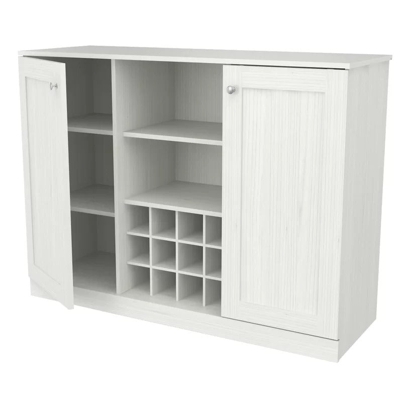 Kitchen Cabinet: 35" Kitchen Pantry And Hutch Cabinet