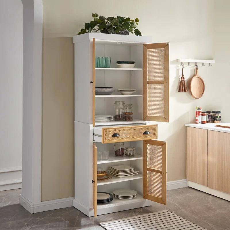 Kitchen Cupboard: Modern 72" Kitchen Cabinet And Pantry