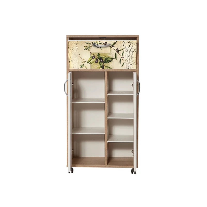 Kitchen Cabinet: Modern Design 46" Kitchen Pantry