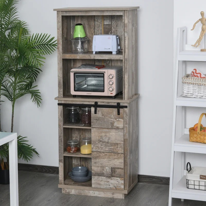 Kitchen Cabinet: Modern Design 64" Kitchen Pantry