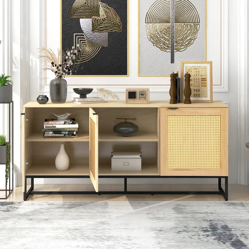 Kitchen Cupboard: Wooden 30" Kitchen Cabinet And Pantry Stand