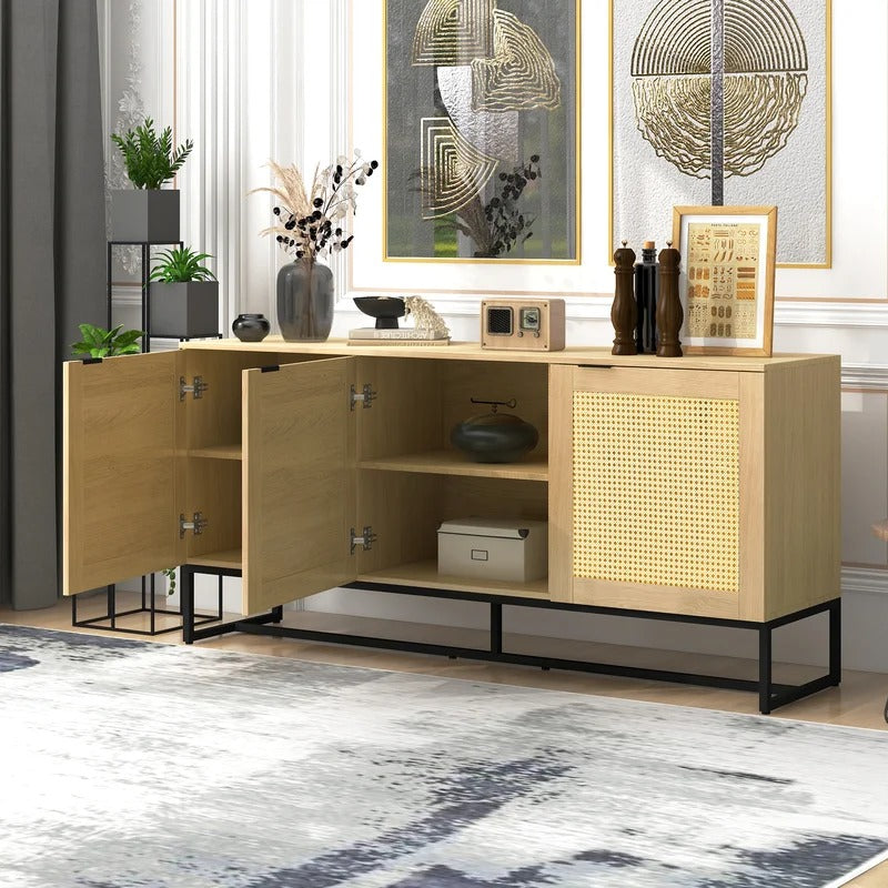 Kitchen Cupboard: Wooden 30" Kitchen Cabinet And Pantry Stand