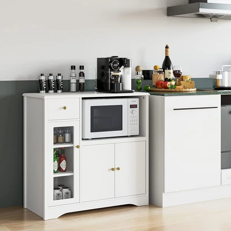 Kitchen Cupboard: 32" Kitchen Pantry With Cabinet