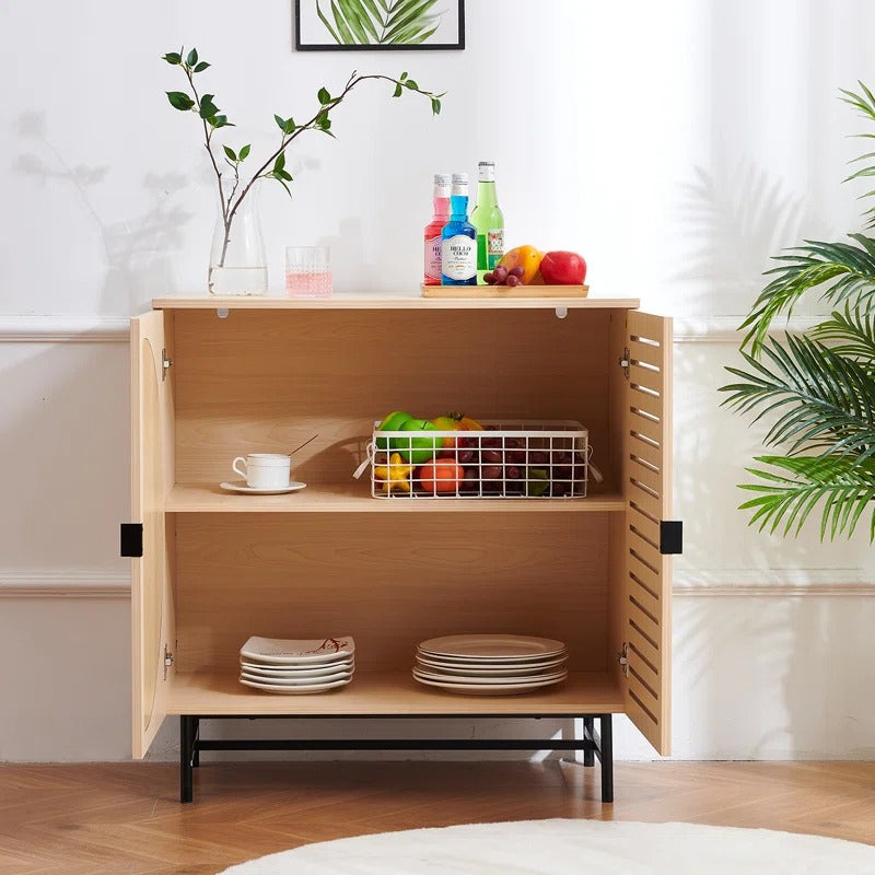 Kitchen Cupboard: 33" Modern Kitchen Pantry And Cabinet