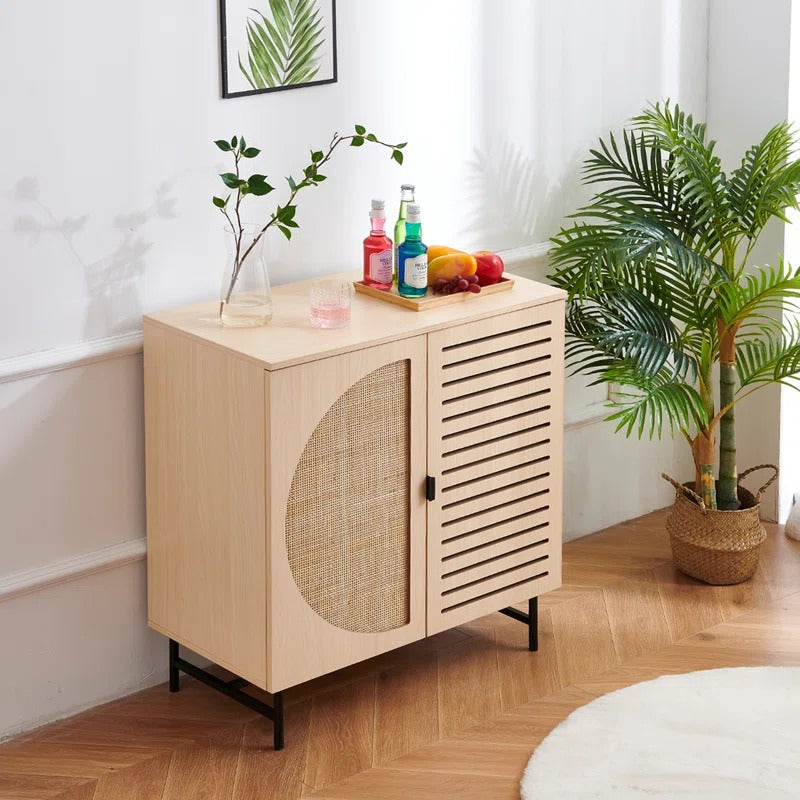Kitchen Cupboard: 33" Modern Kitchen Pantry And Cabinet