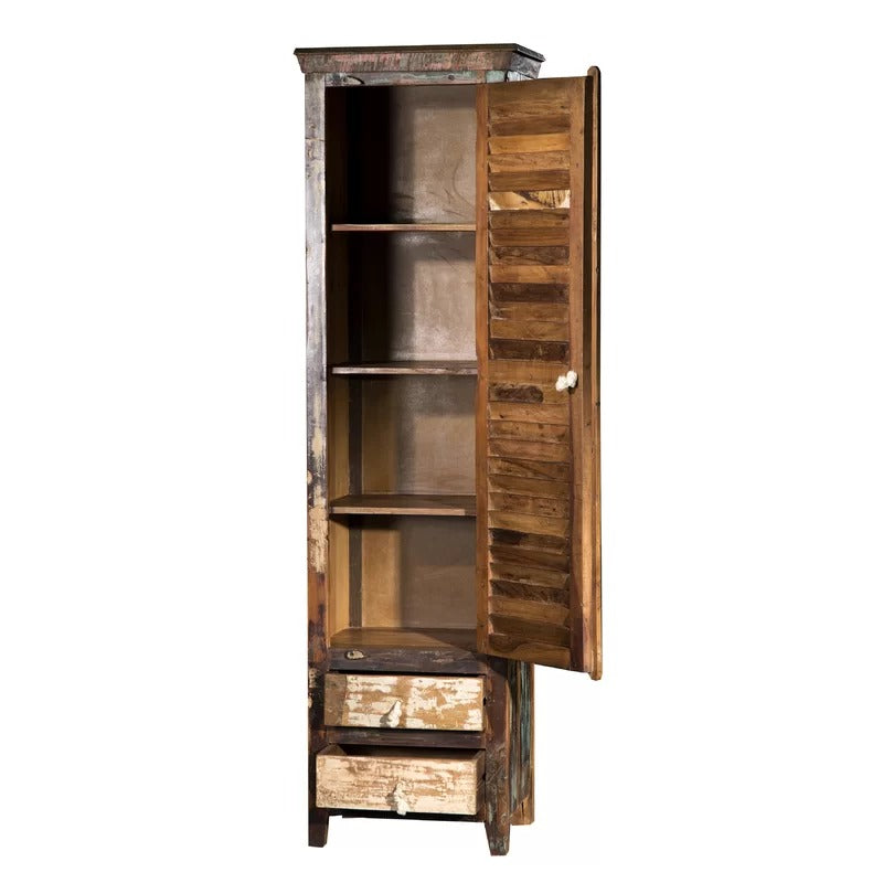 Kitchen Cupboard: 75" Kitchen Pantry and Cupboard