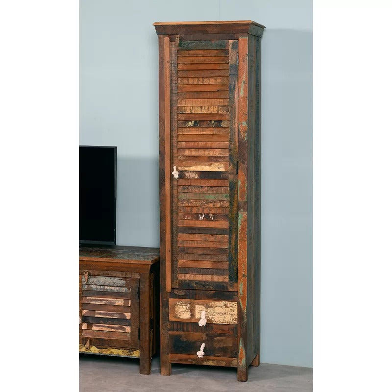 Kitchen Cupboard: 75" Kitchen Pantry and Cupboard