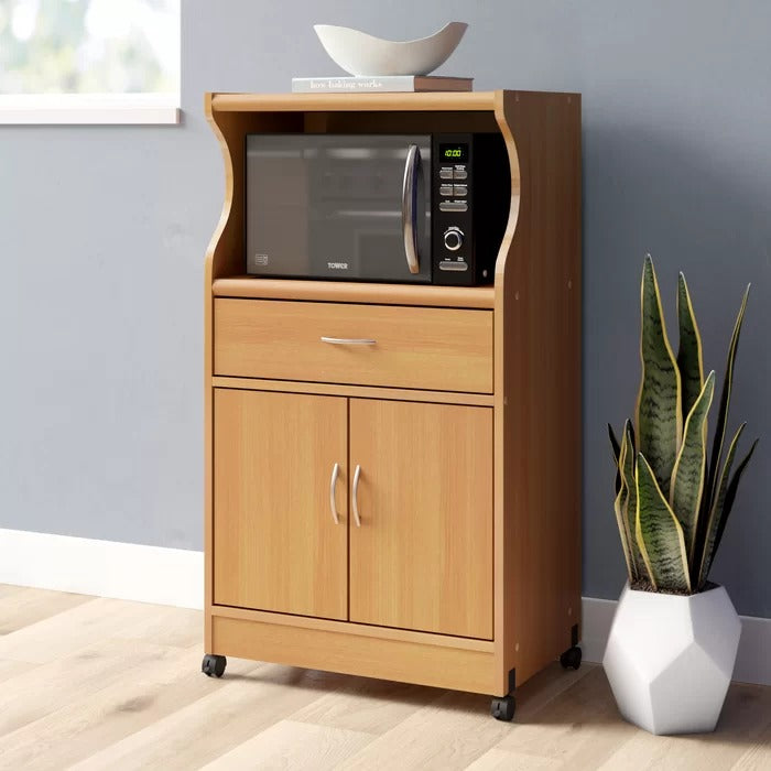 Kitchen Island: 23.6'' Wide Rolling Kitchen Island Table