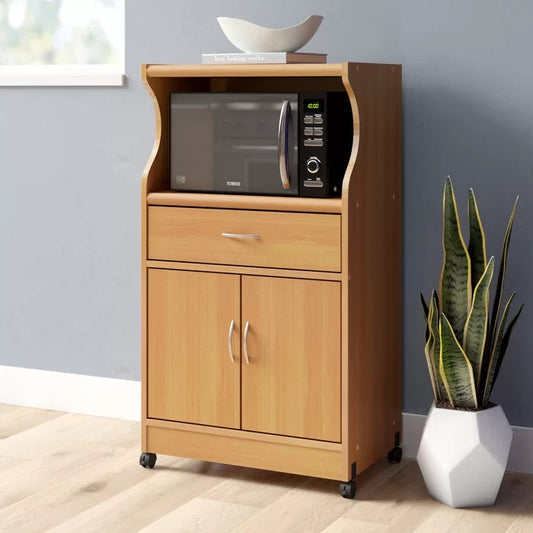 Kitchen Island: 23.6'' Wide Rolling Kitchen Island Table