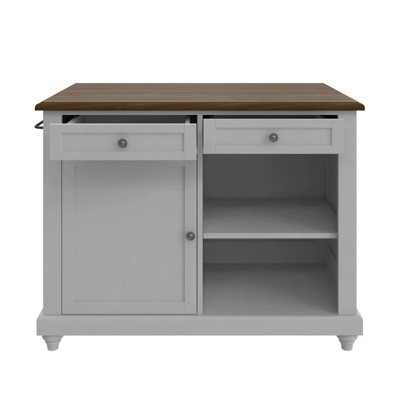 Kitchen Island: 48'' Kitchen Island Set