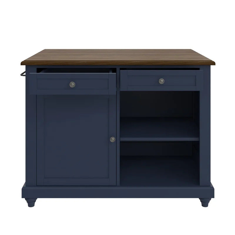 Kitchen Island: 48'' Kitchen Island Set