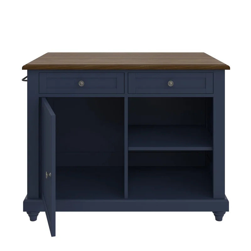 Kitchen Island: 48'' Kitchen Island Set