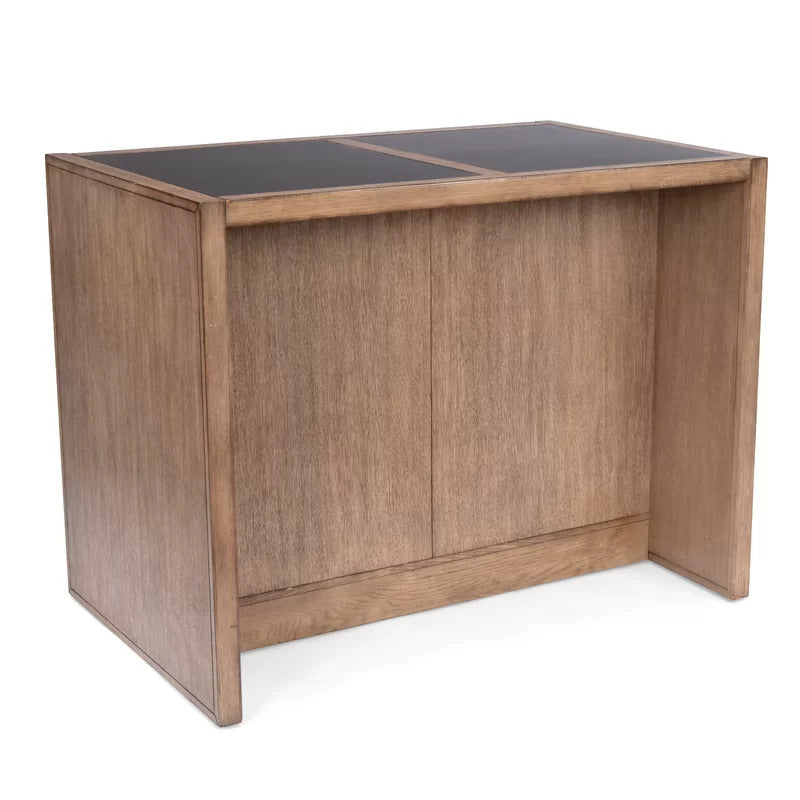 Kitchen Island: 7'' Kitchen Island with Solid Wood Top