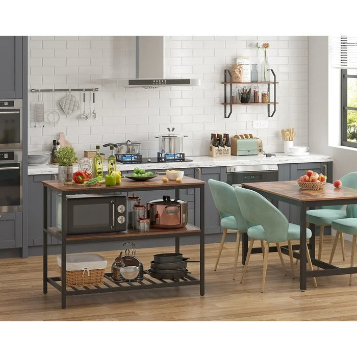 Kitchen Island Table: 47.2'' Wide Kitchen Island