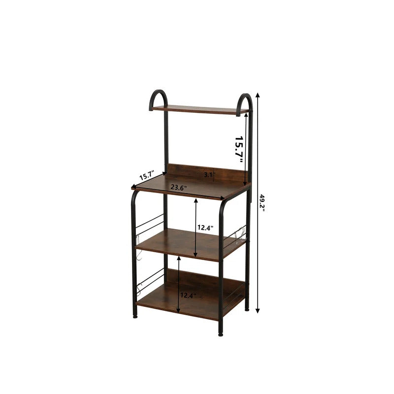 Kitchen Racks: 15.7'' Kitchen Rack with Locking Wheels