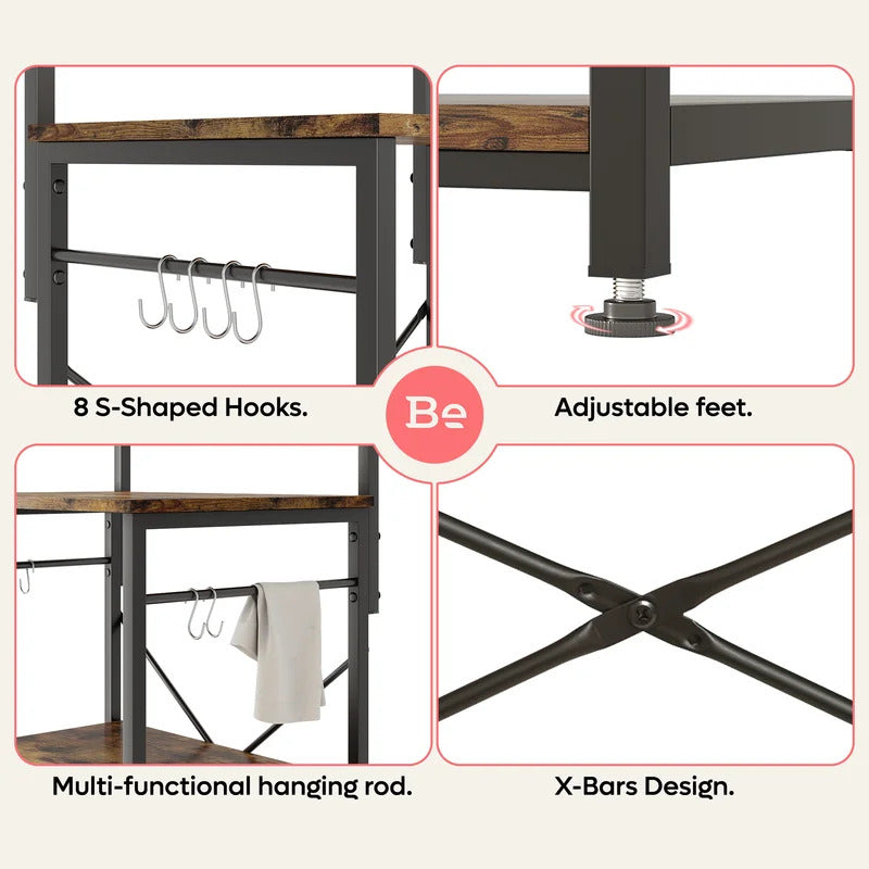 Kitchen Racks: 23.62'' Steel Standard Baker's Rack