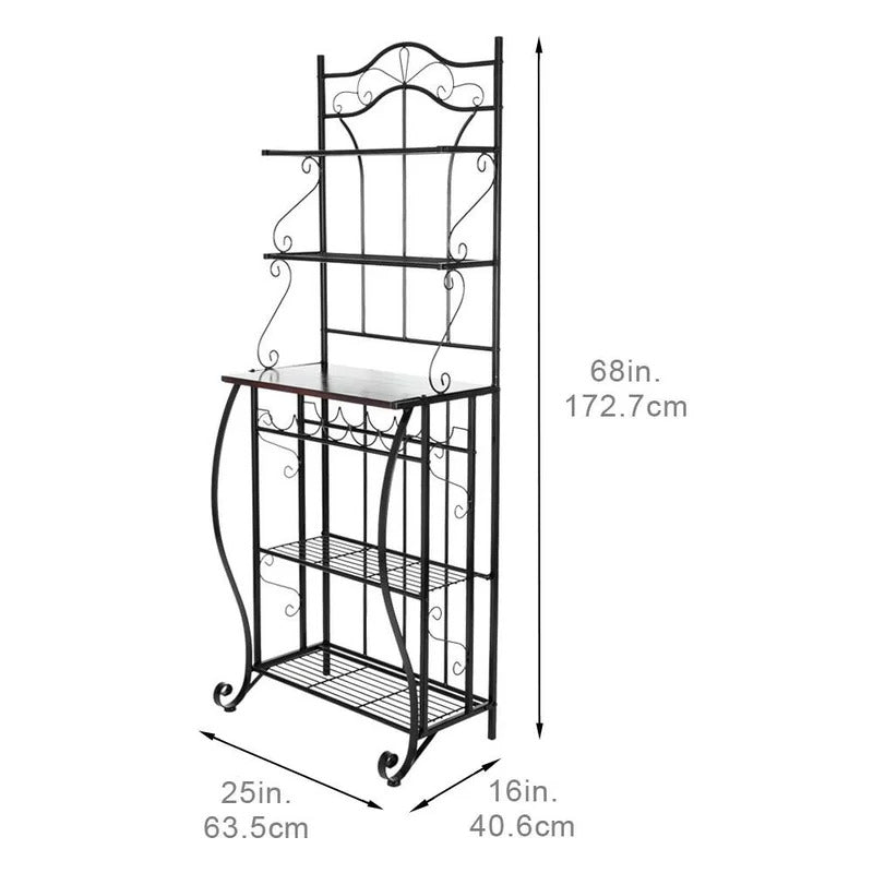 Kitchen Racks: 25'' Iron Standard Rack