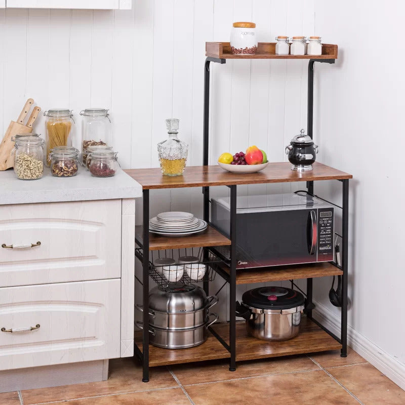 Kitchen Racks: 35.5'' MDF & Steel Tube Standard Rack