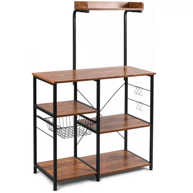Kitchen Racks: 35.5'' MDF & Steel Tube Standard Rack