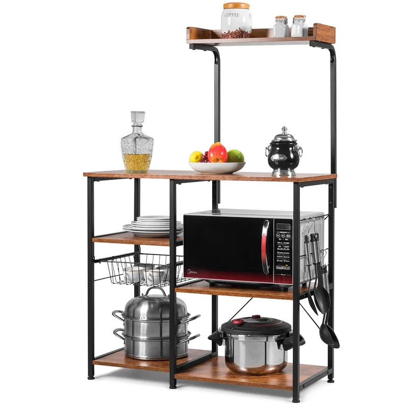 Kitchen Racks: 35.5'' MDF & Steel Tube Standard Rack