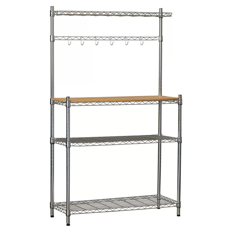 Kitchen Racks: 36'' Chrome Standard Kitchen Rack
