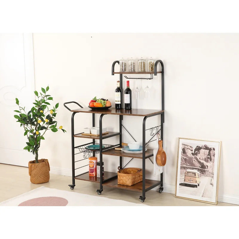Kitchen Racks: 43.4'' Iron Standard Kitchen Rack