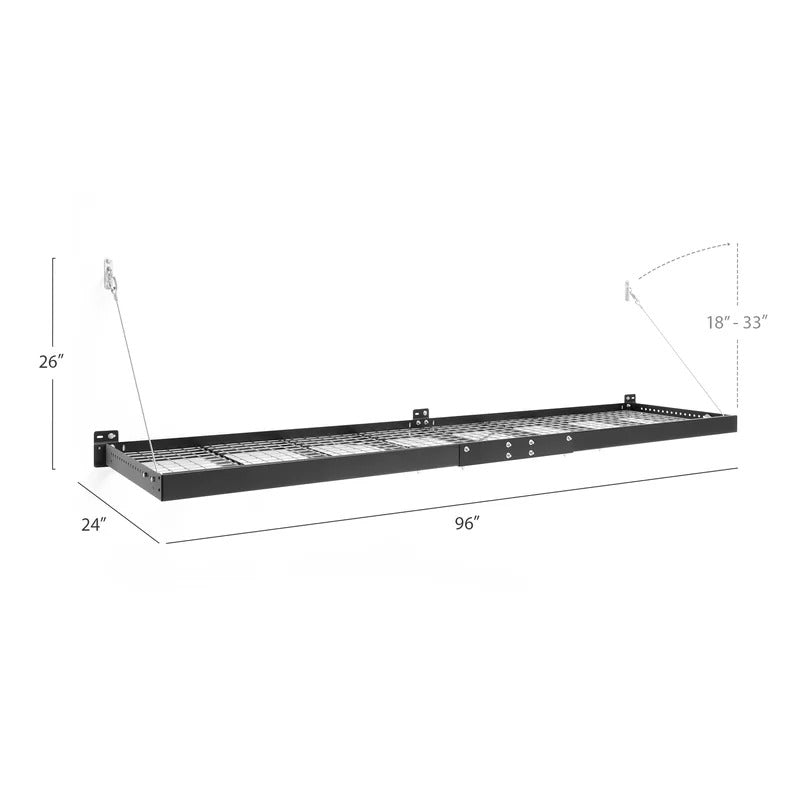 Kitchen Shelves 33 H x 96 W x 24 D Pro Series Storage Rack