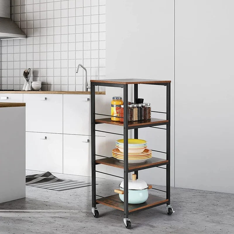 Kitchen Shelves  34 H x 17 W x 12.6'' D Shelving Unit