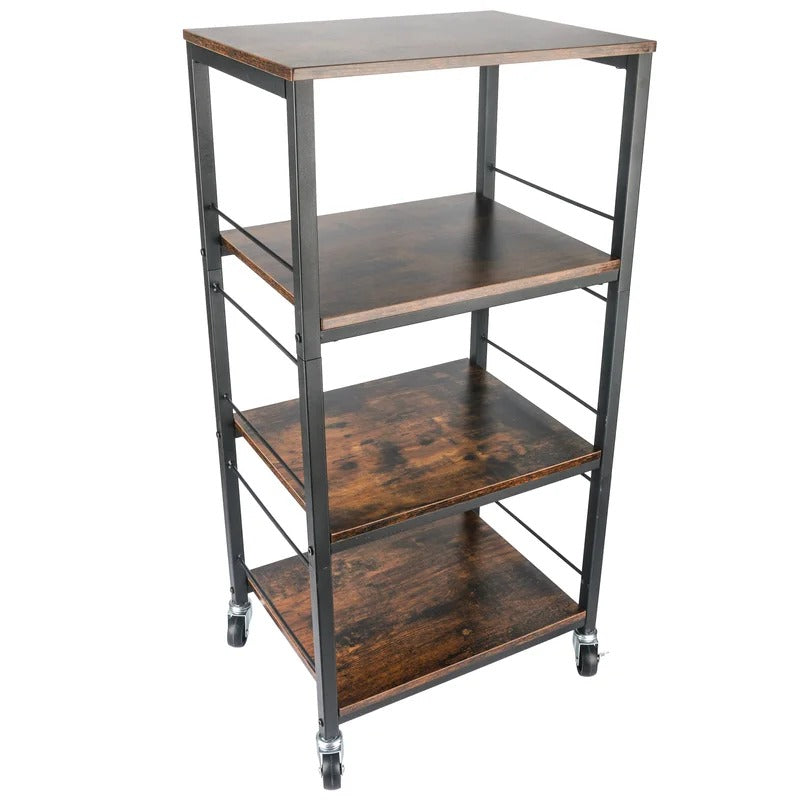 Kitchen Shelves 34 H x 17 W x 12.6'' D Shelving Unit