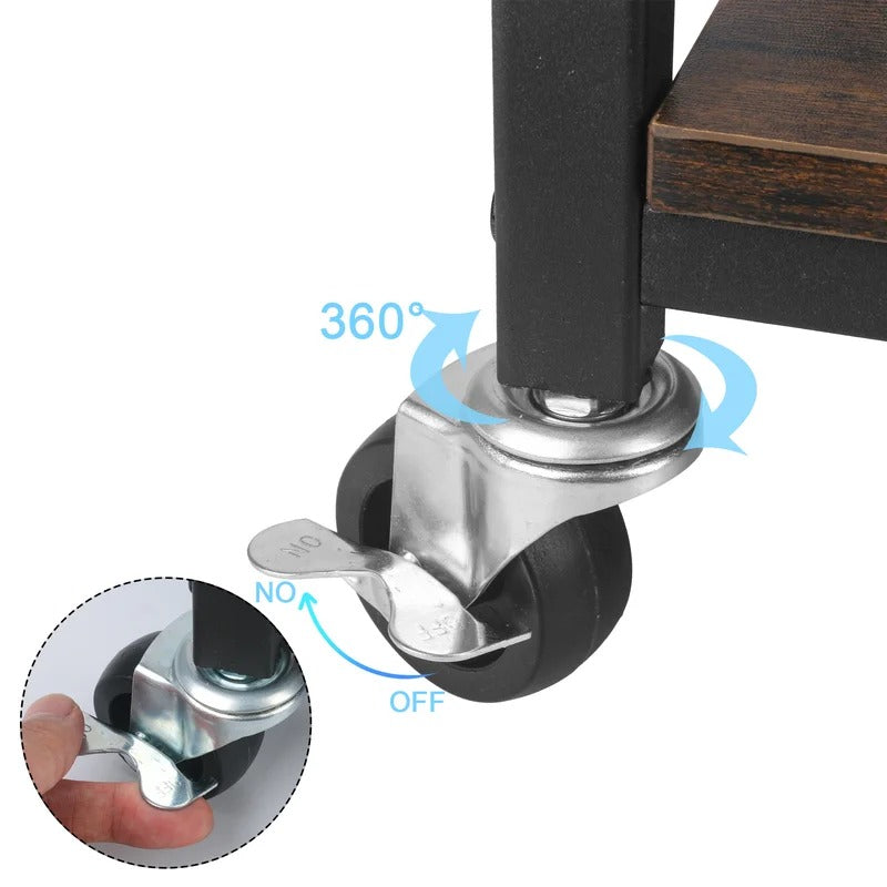 Kitchen Shelves  34 H x 17 W x 12.6'' D Shelving Unit