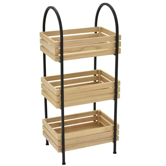 Kitchen Shelves: Cirano 35.5" H x 15.75" W x 11.75" D Shelving Unit