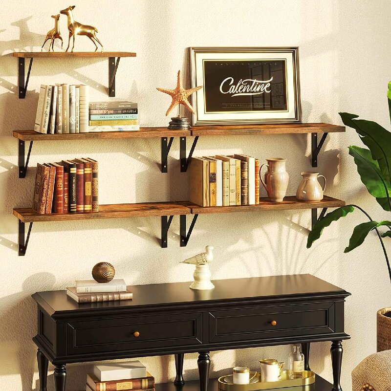 Kitchen Shelves : Floating Wall & Kitchen Shelves Mounted Multifunctional Storage Shelf