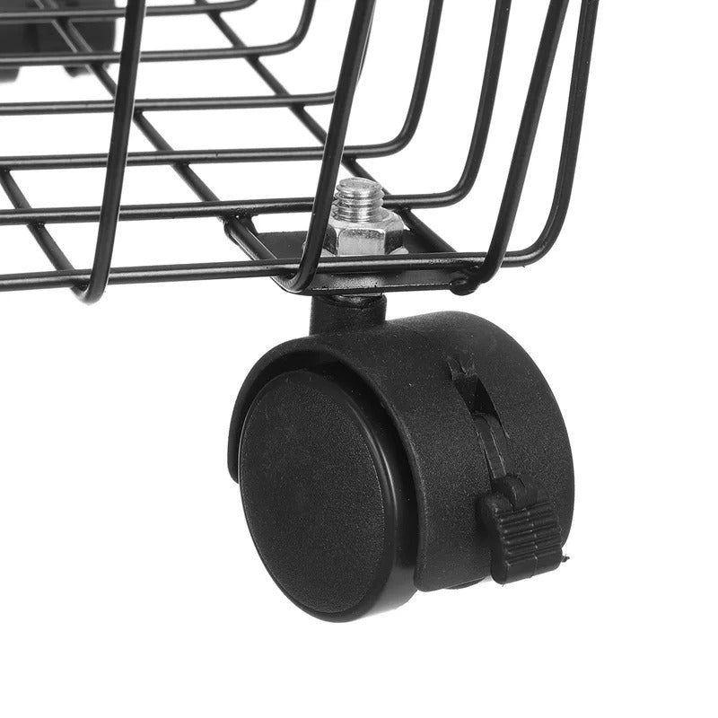Kitchen Racks: Florida 31.49" H x 10.62" W x 13.38" D Market Basket Kitchen Storage Rack