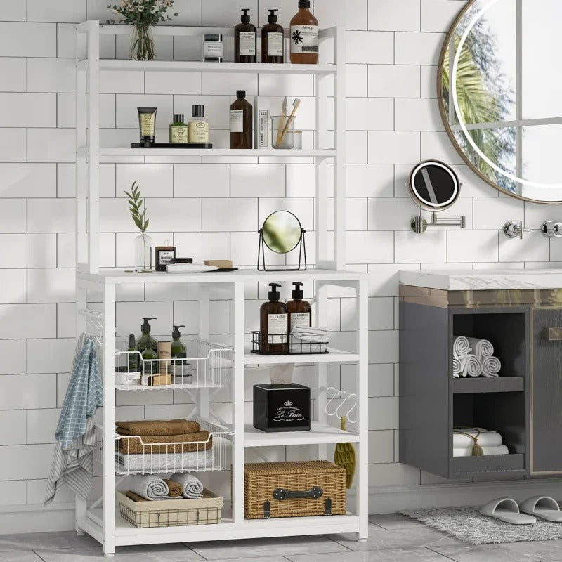 Kitchen Racks: Jeyufo 62.99" H x 31.5" W x 15.75" D Storage Rack