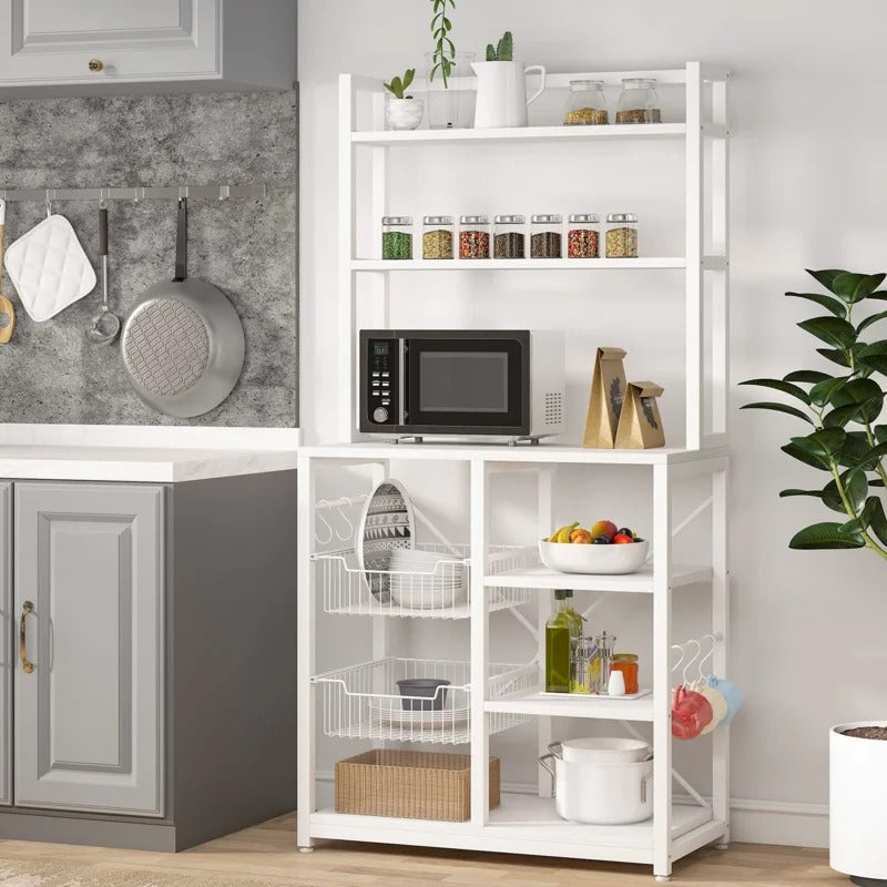 Kitchen Racks: Jeyufo 62.99" H x 31.5" W x 15.75" D Storage Rack